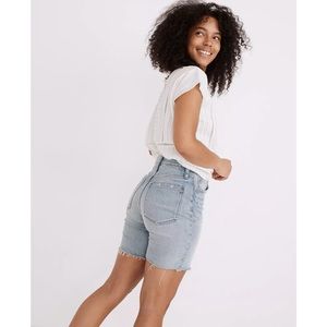 Madewell High Rise Mid-Length Shorts
